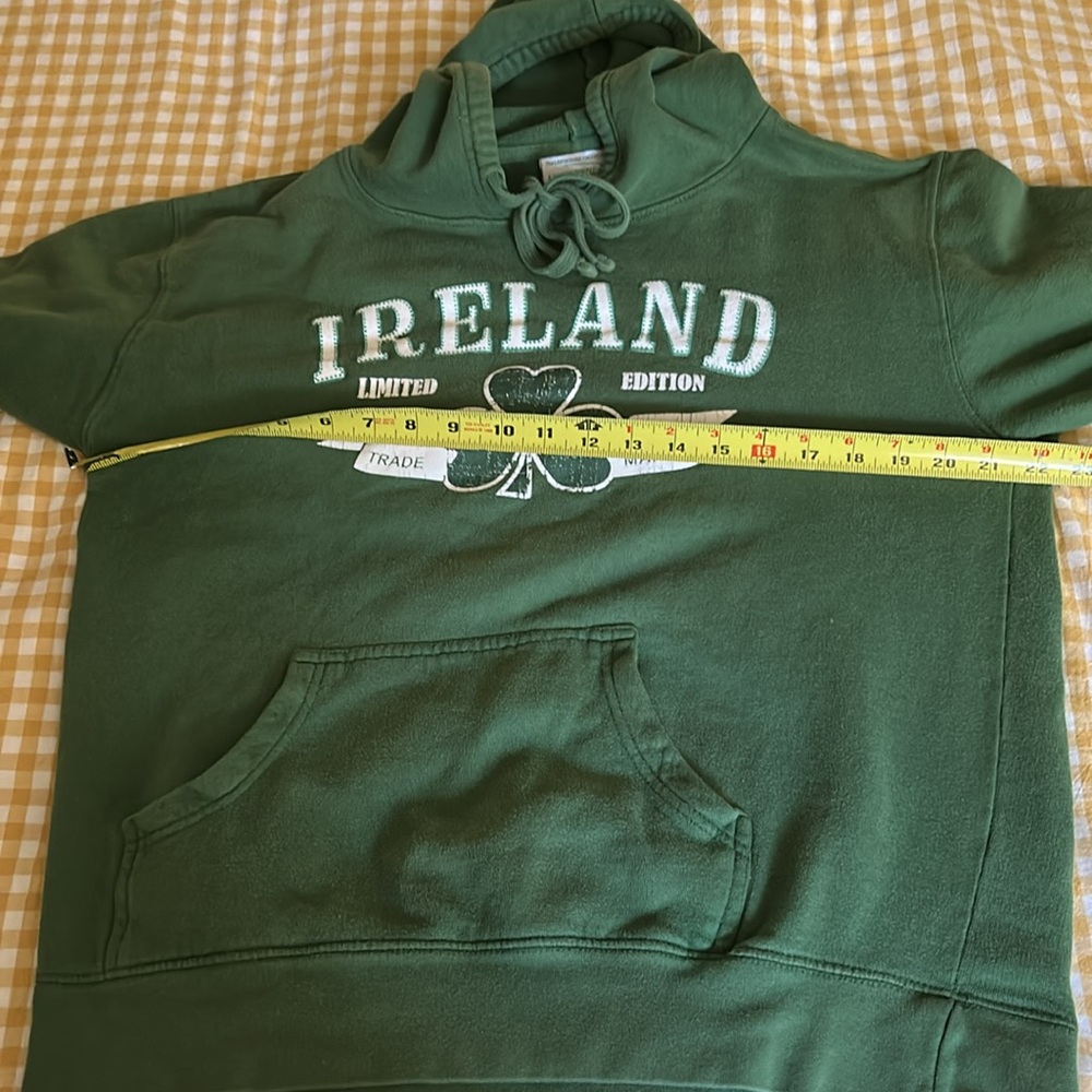 Green hoody sweatshirt from Ireland - Picture 4 of 9
